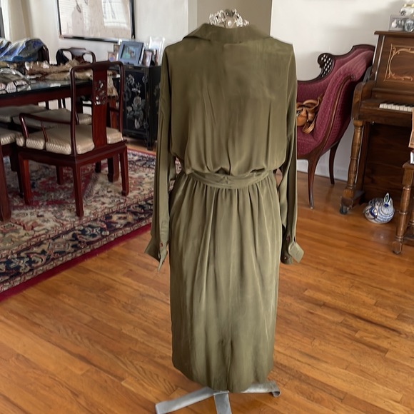 Annalisa vintage silk shirtwaist dress - Picture 2 of 7